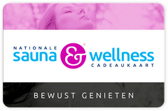 Nationale Sauna & Wellness cadeaukaarten met korting